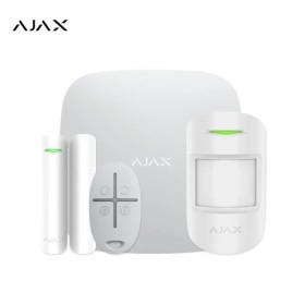 StarterKit 2 4G-W Kit di allarme 100 zone con comunicatore 4G LTE Colore Bianco - 51174 Ajax